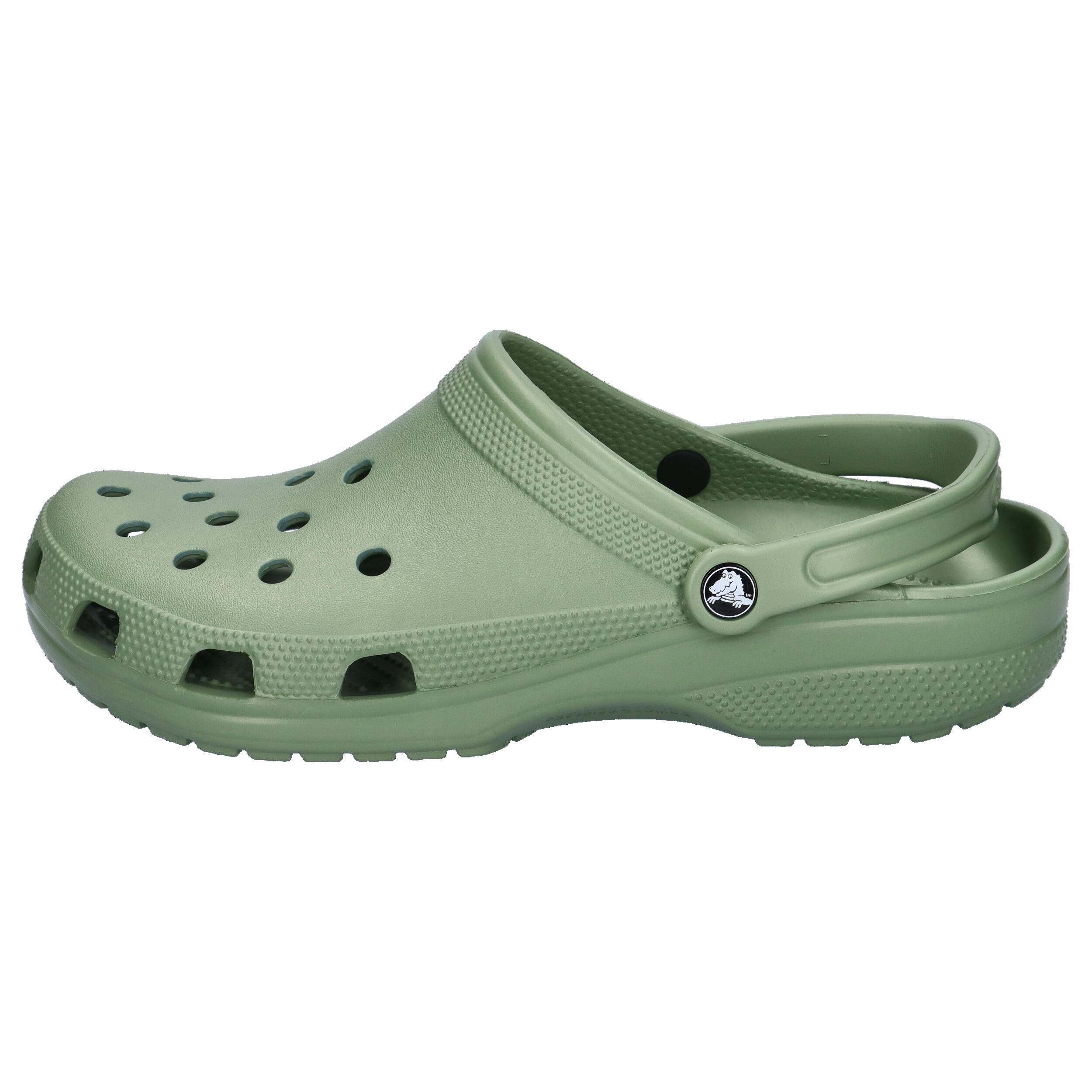 Chaussures Crocs Classic en vert mousse 2/7