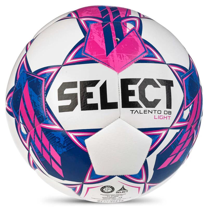 Piłka nożna Select Futsal Talento DB v23 biały/różowy r. 3 2/4