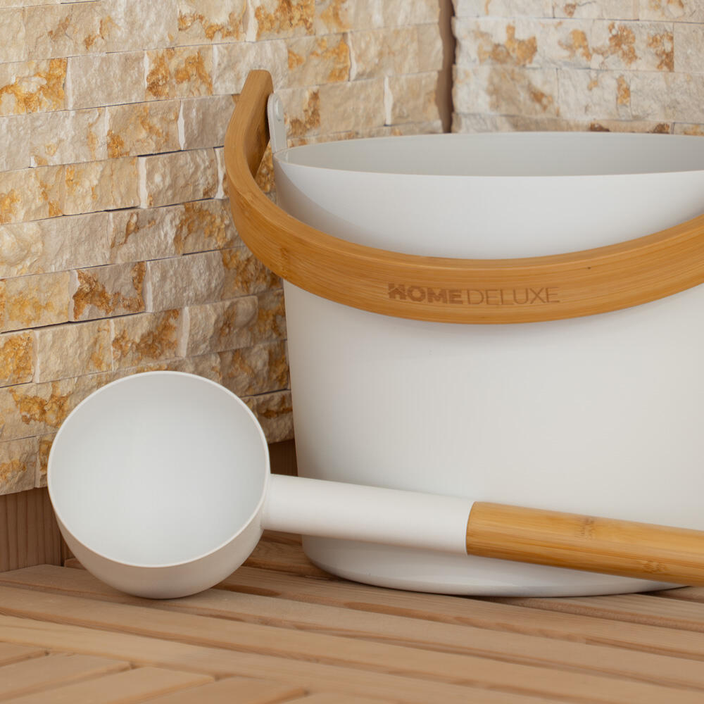 Accessoires pour sauna – Modèle MIYU Blanc 3/7