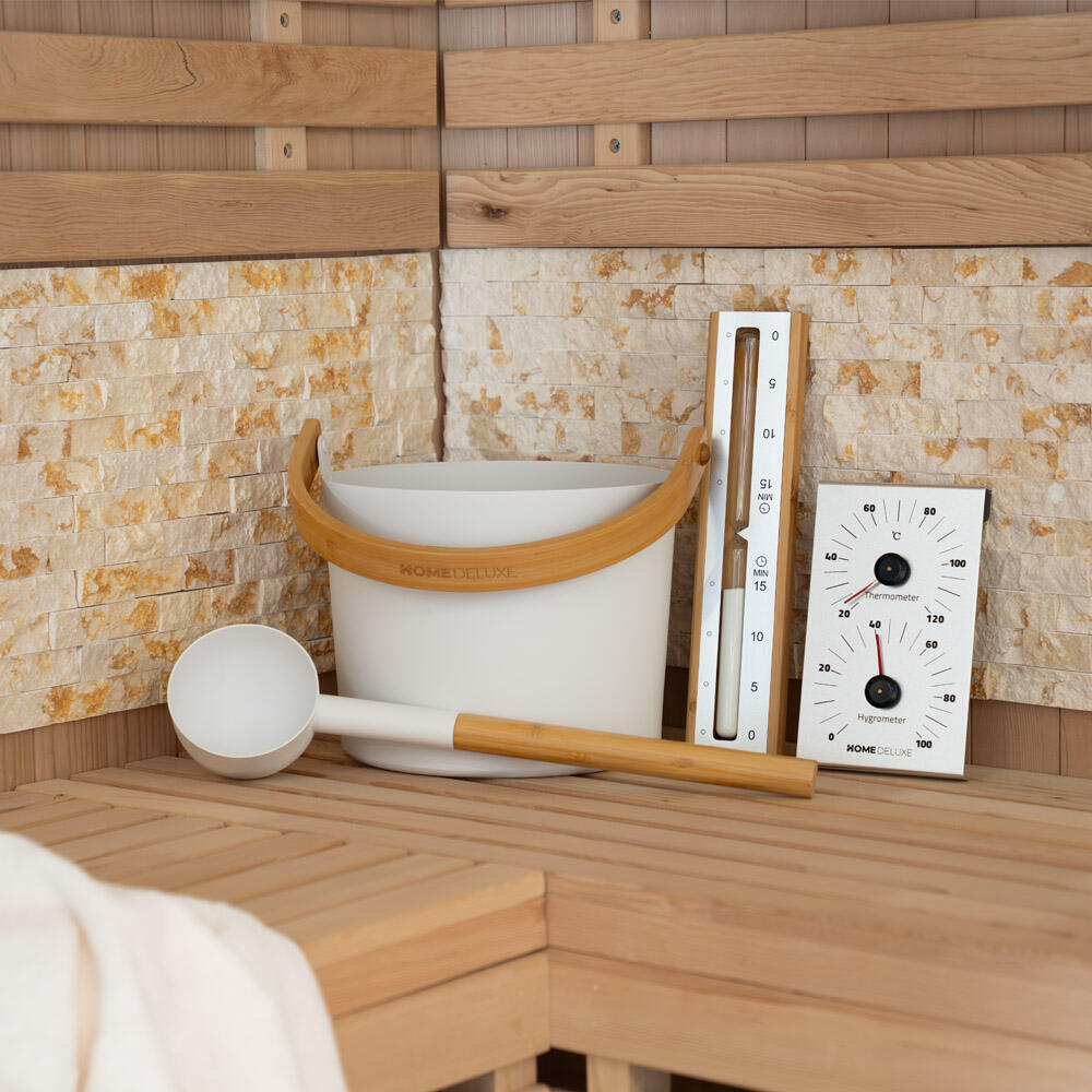 Accessoires pour sauna – Modèle MIYU Blanc 2/7