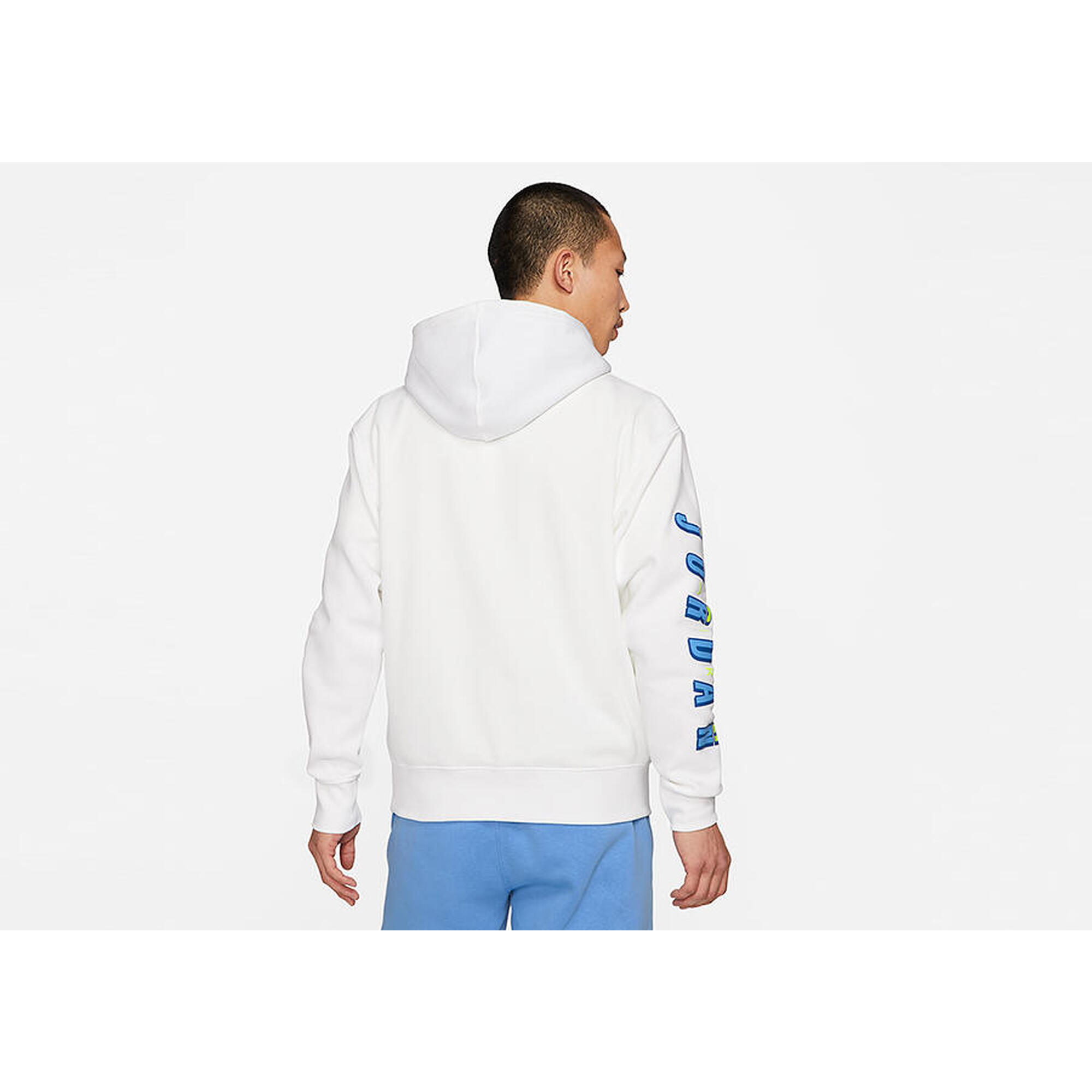Bluza męska nike air jordan sport dna hbr pullover hoodie white