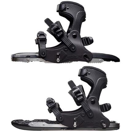 2en1 Combinaison de Raquettes, Mini-Skis et Ice Spikes