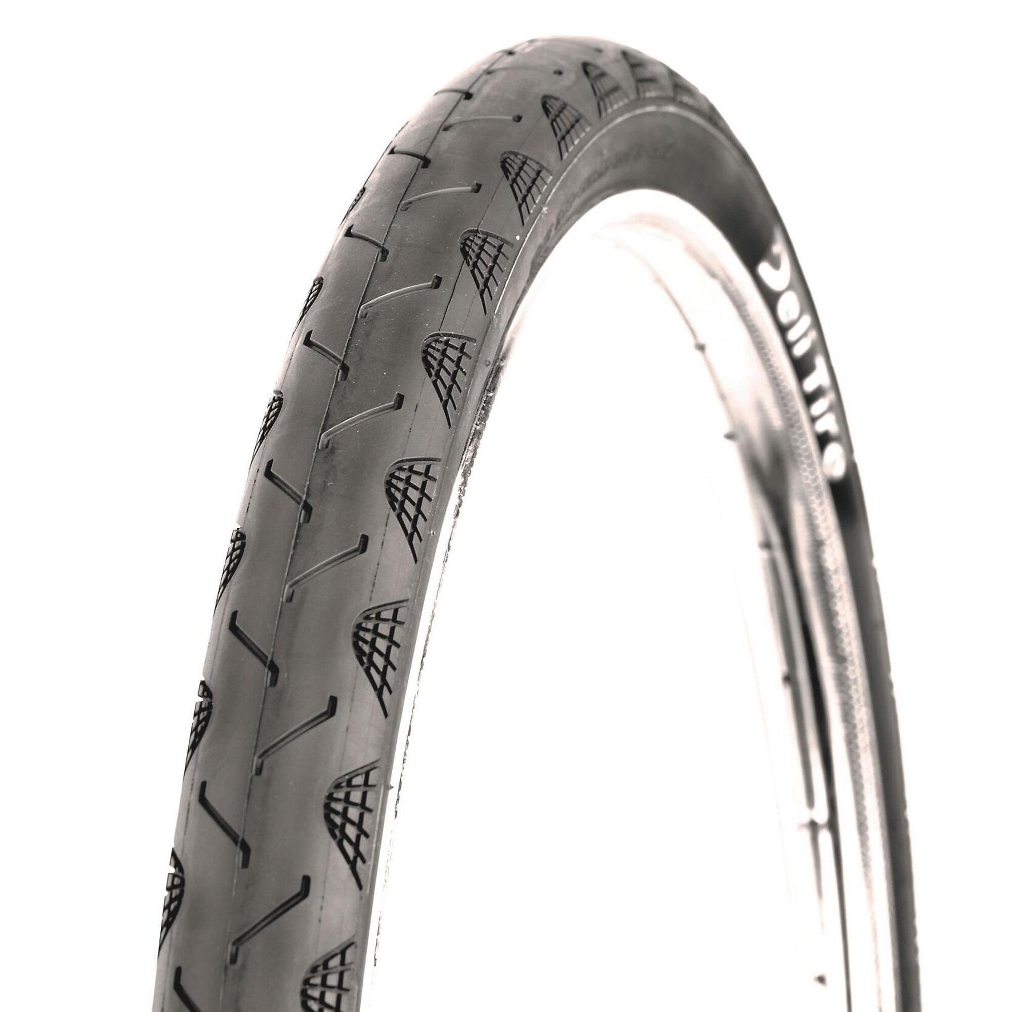 DELI TIRE Plášť na kolo DELI TIRE 27.5x1.75 silniční městský slick 47‑584 TT