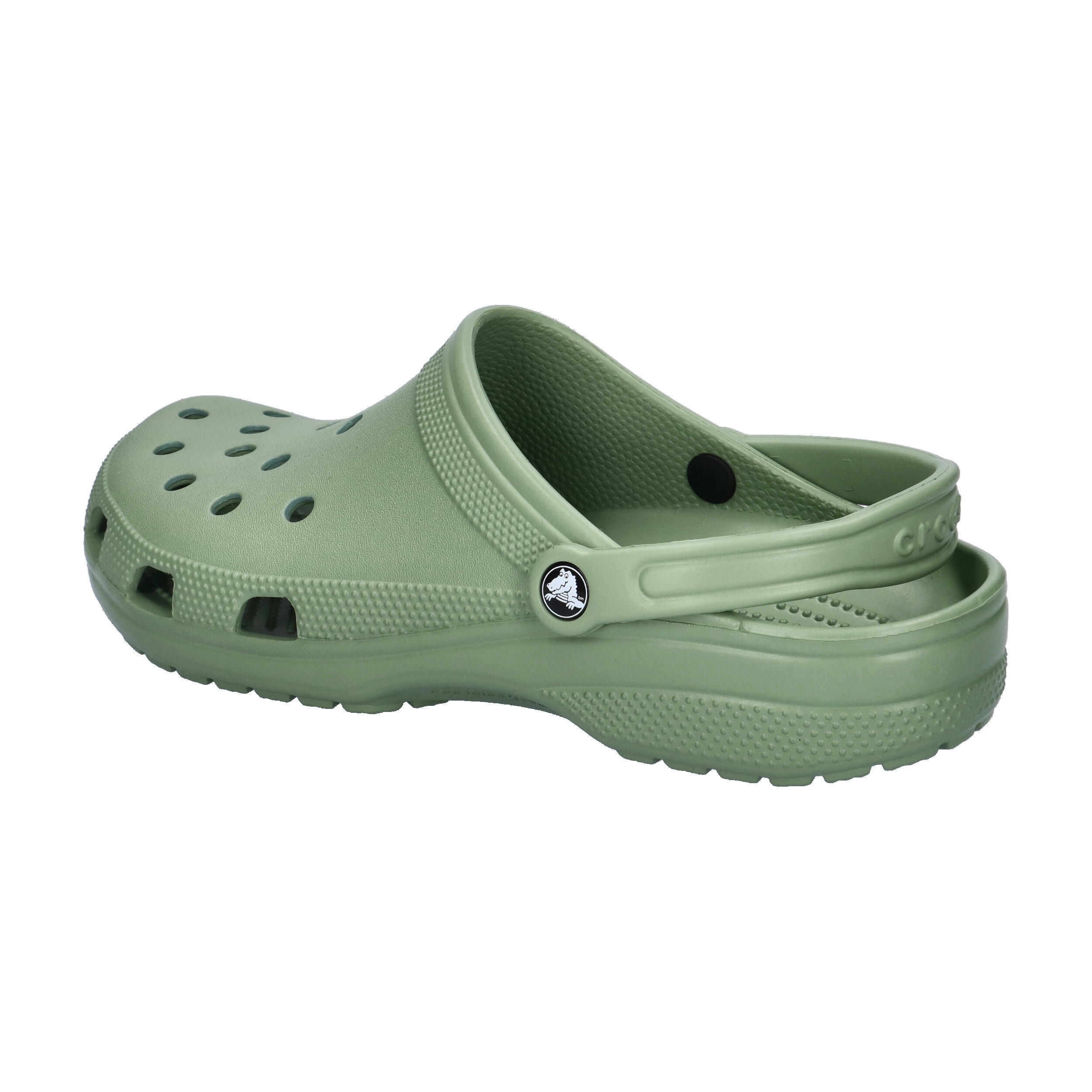 Chaussures Crocs Classic en vert mousse 3/7