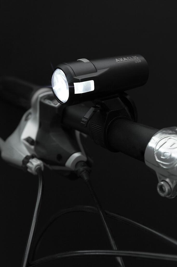 AXA LED-Akkuscheinw. Compactline 20 USB 3/7