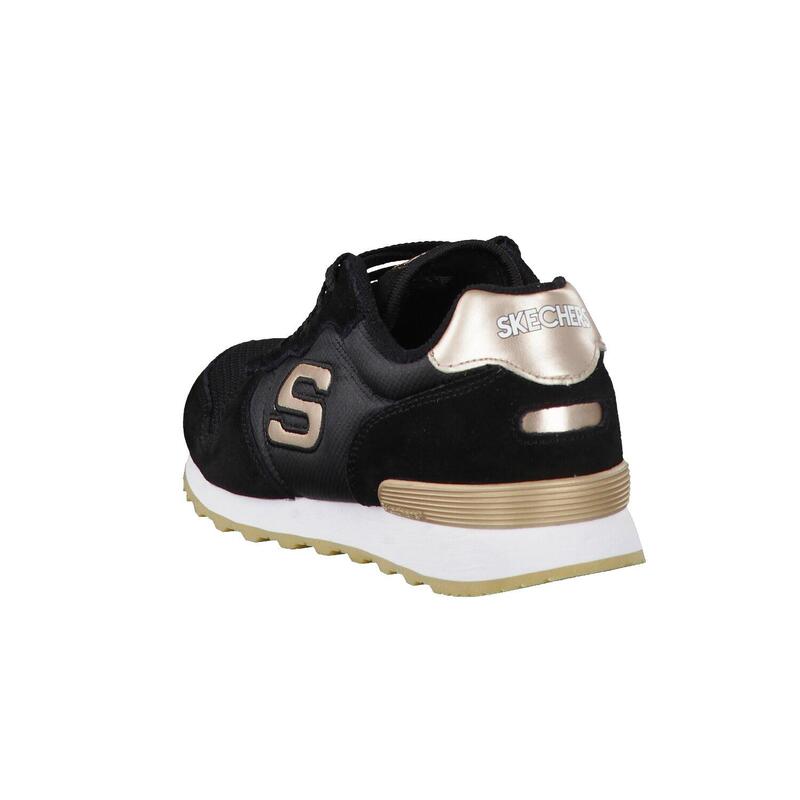 Pantofi Sport Skechers Model 85goldn Gurl Culoare Negru