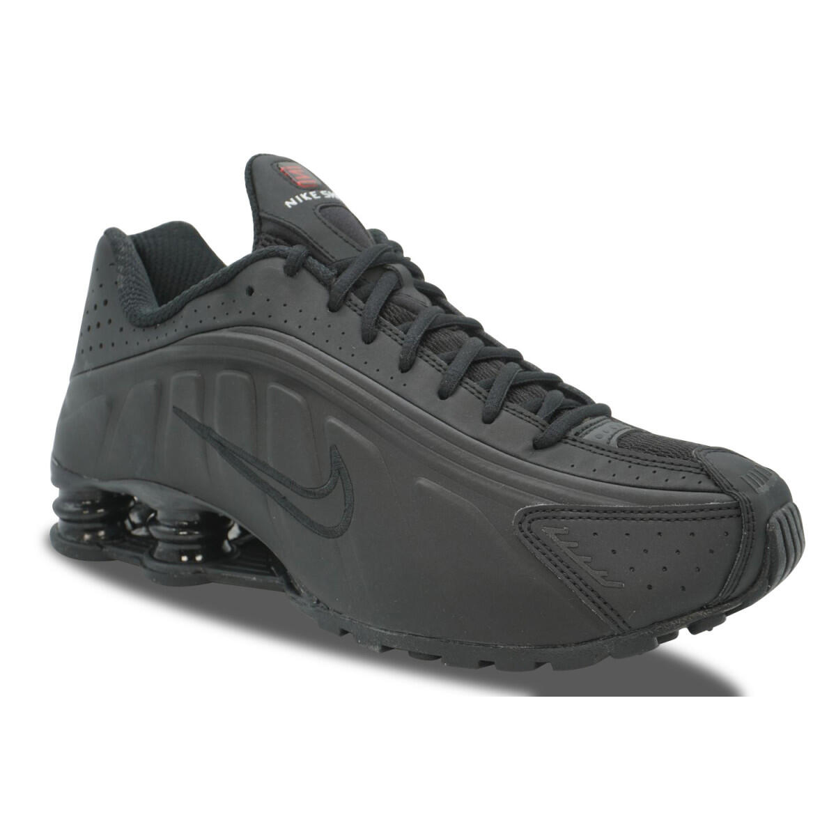 Nike Shox R4 Black Bright Crimson 2/5