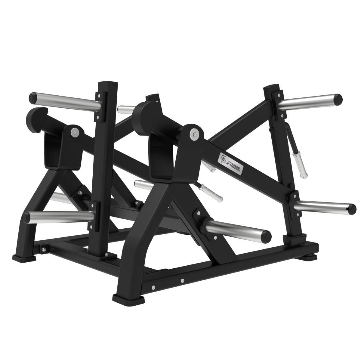 Máquina de Squat Lunge Multifuncional Titanium 3/5