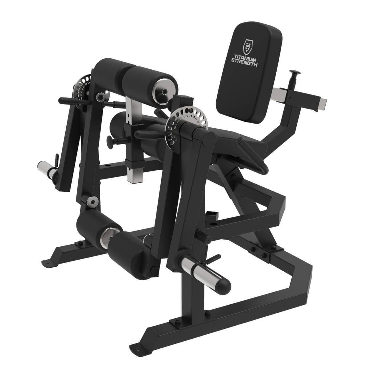 ULXC Máquina Unilateral de Extensión de Cuádriceps y Curl Femoral Titanium 2/5