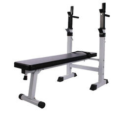 Banc Musculation avec Support Barres