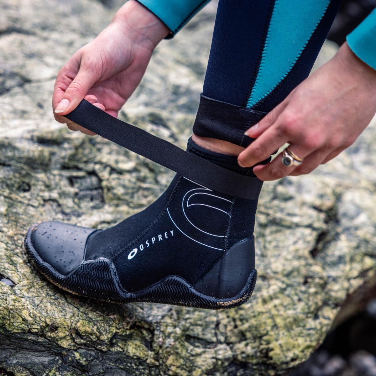 Osprey Adult Wetsuit Boots 3mm Neoprene Boot for Watersports 2/6
