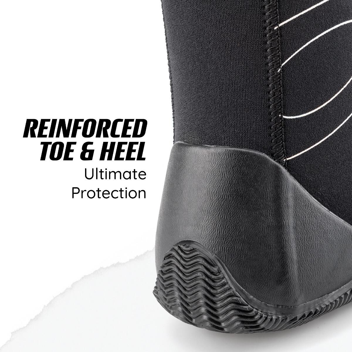 Osprey Adult Wetsuit Boots 3mm Neoprene Boot for Watersports 6/6