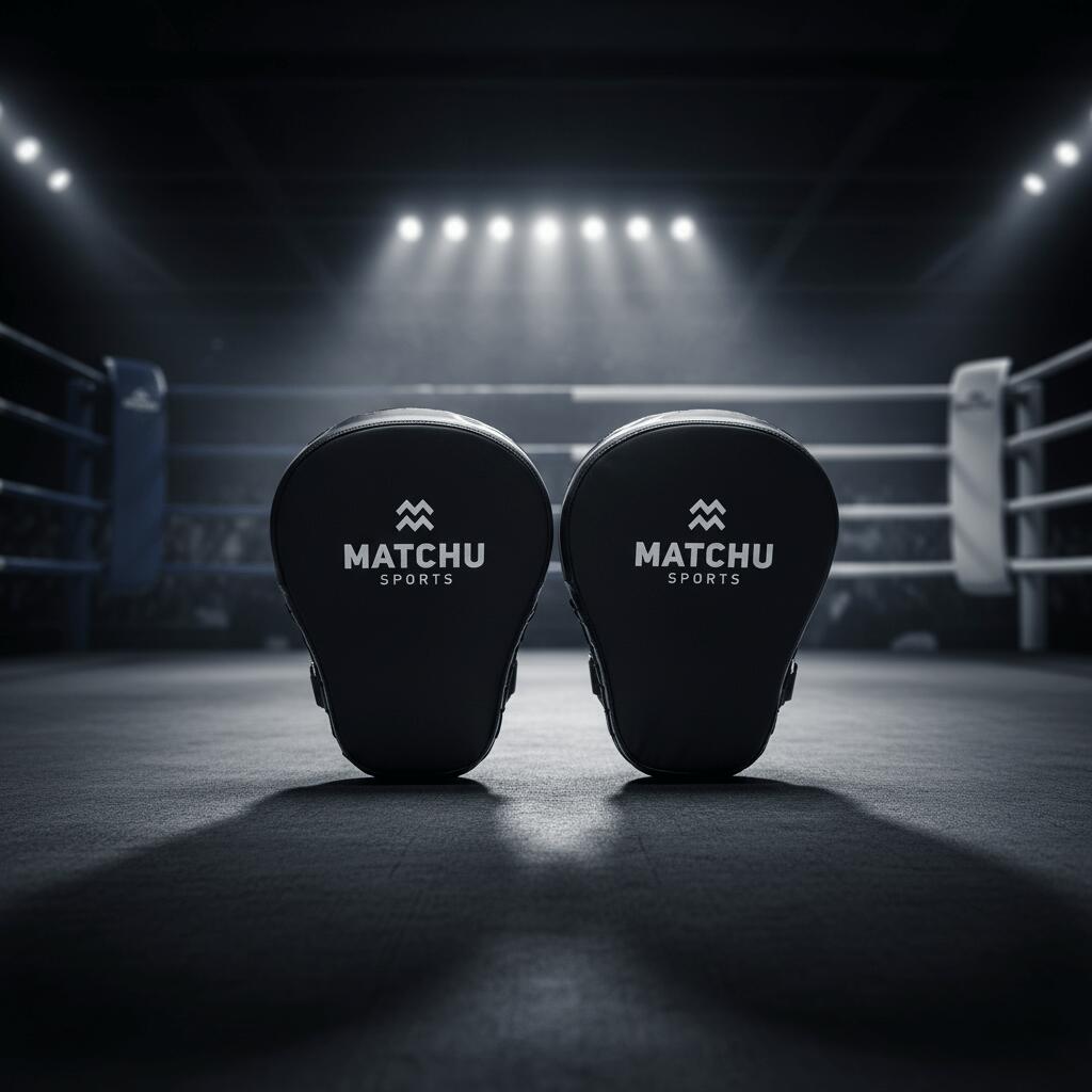 Manoplas de boxeo Paos boxeo curvos ligeros para entrenamiento pack 2 - adultos 3/7