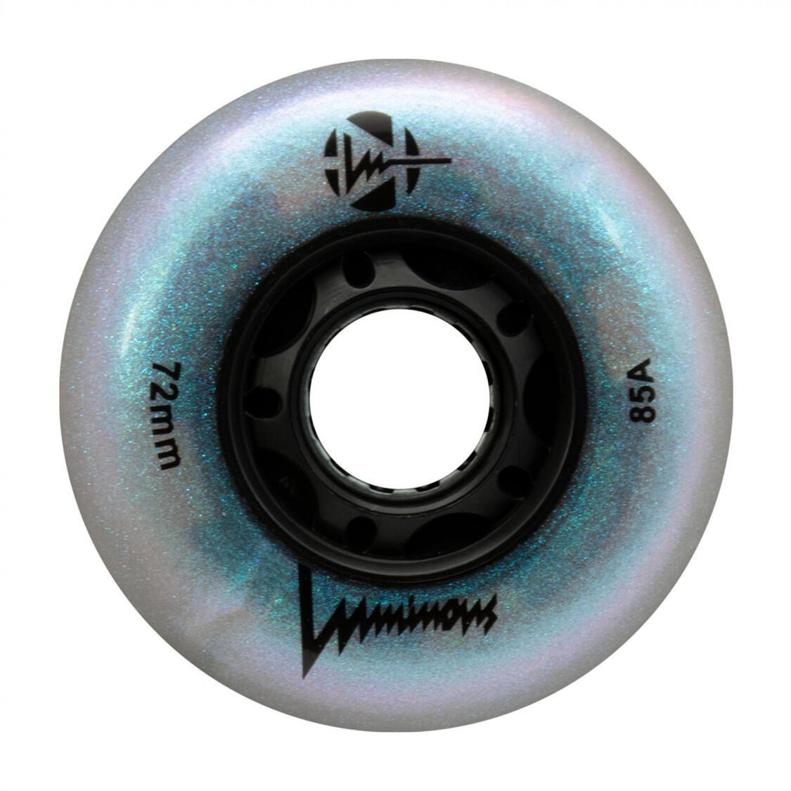LUMINOUS Roue Inline 85A Noir Perle [x4] 6/6
