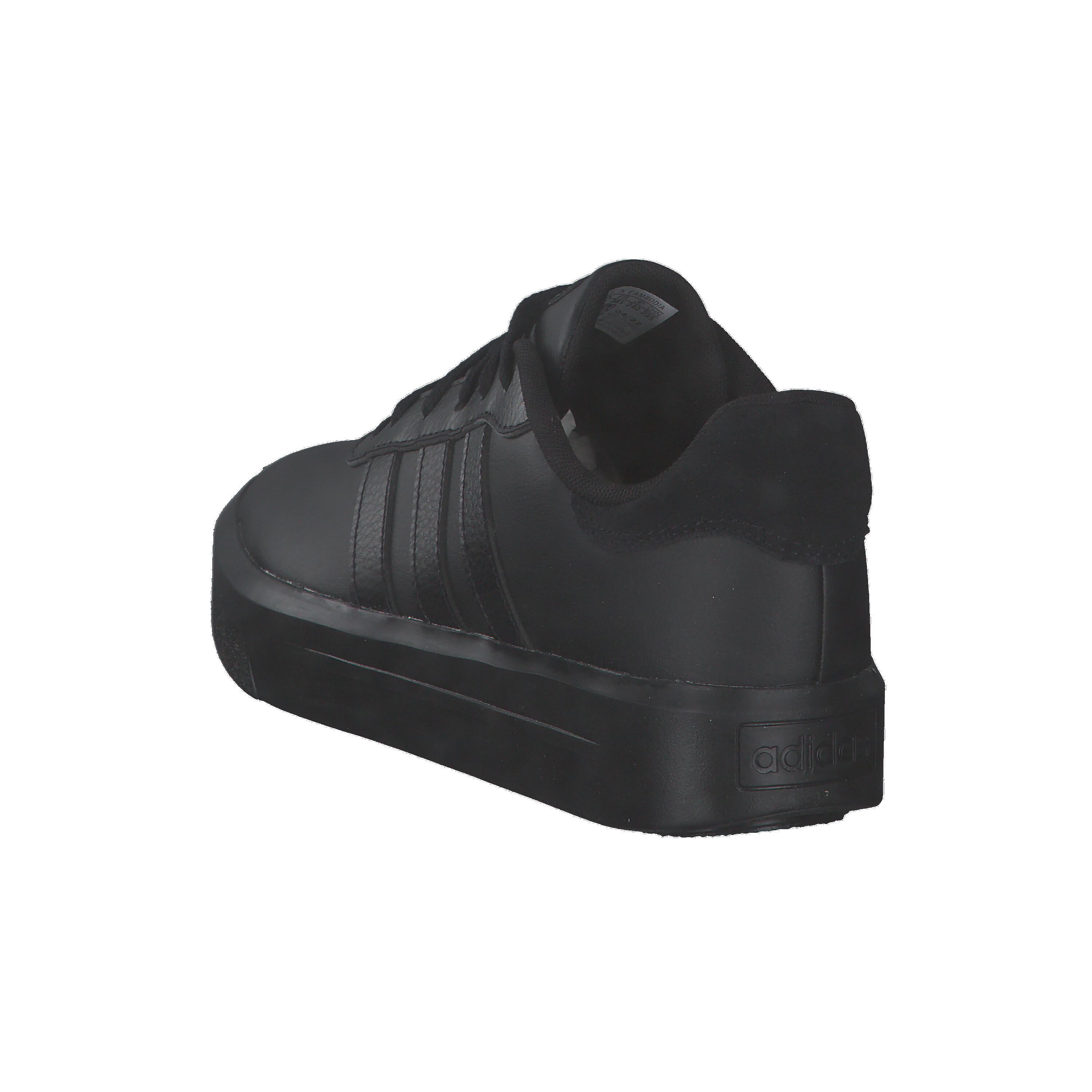 Sapatilhas Adulto Adidas Court Platform Preto 4/7