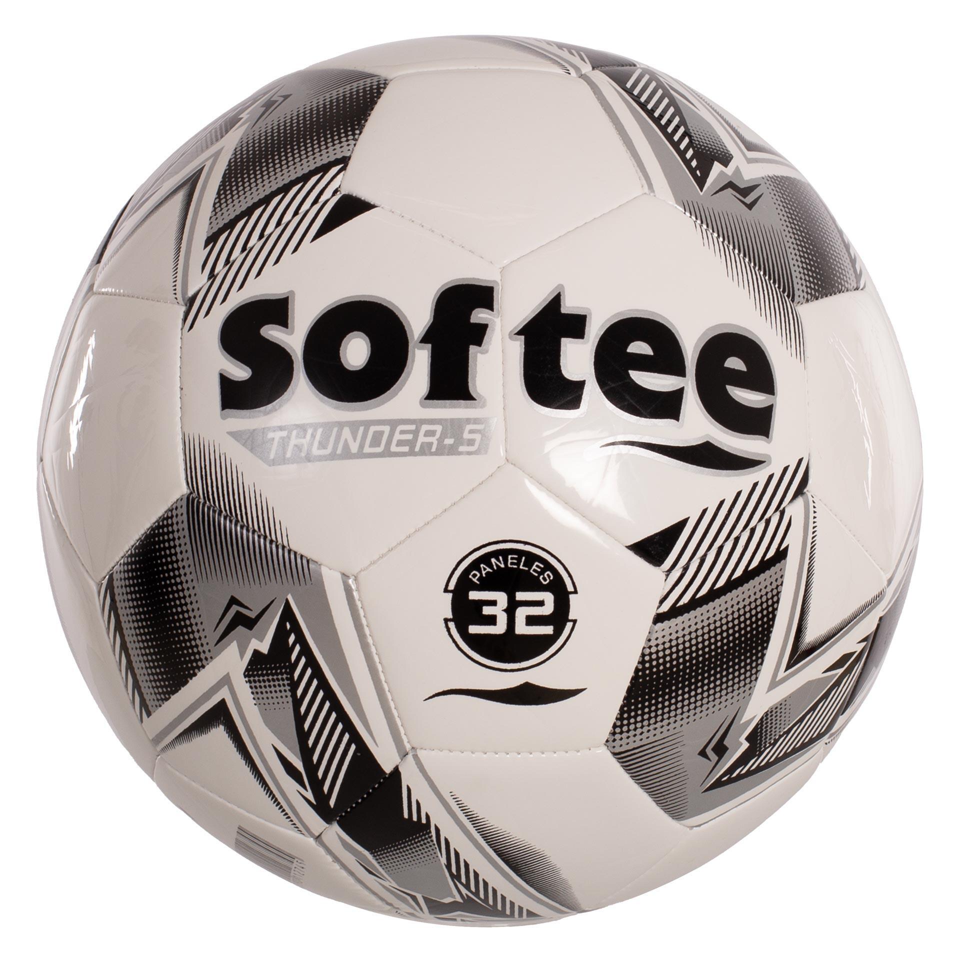 Voetbalbal Softee Thunder maat 5 Blanco/Negro FÚTBOL 11 1/3