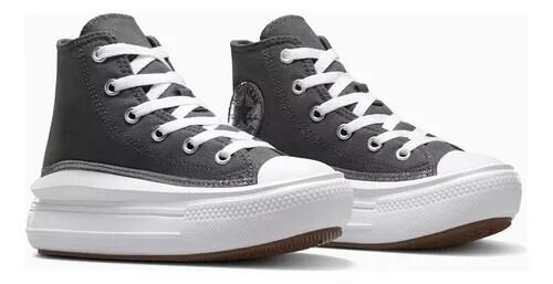 Scarpe Da Ginnastica Converse Modello Ctas Move Hi Dark Colore Grigio 6/6