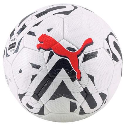 Piłka nożna Puma Orbita 3 TB FIFA Quality biało-czerwono-czarna 83776 03 5