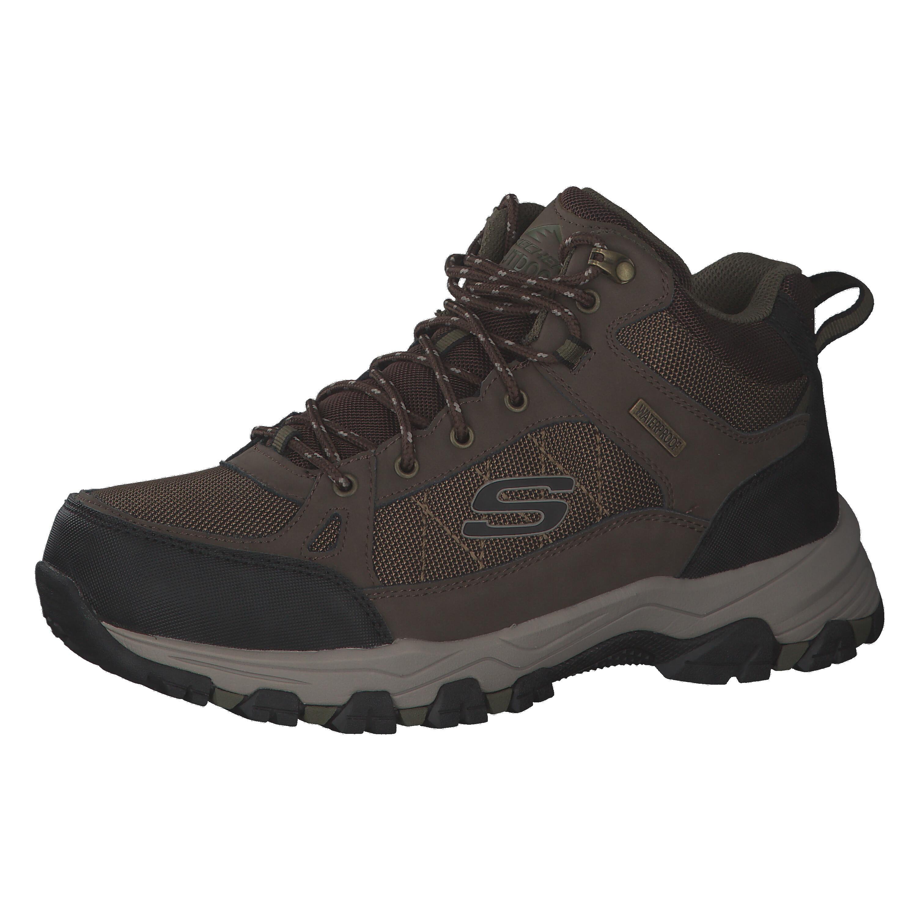 Skechers - Skechers Chaussures De Randonnée Skechers Selmen Melano Brun - Chaussures De Sport - Marron - Decathlon