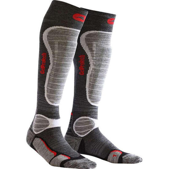 Chaussettes de ski en laine GelProtech avec insert en gel