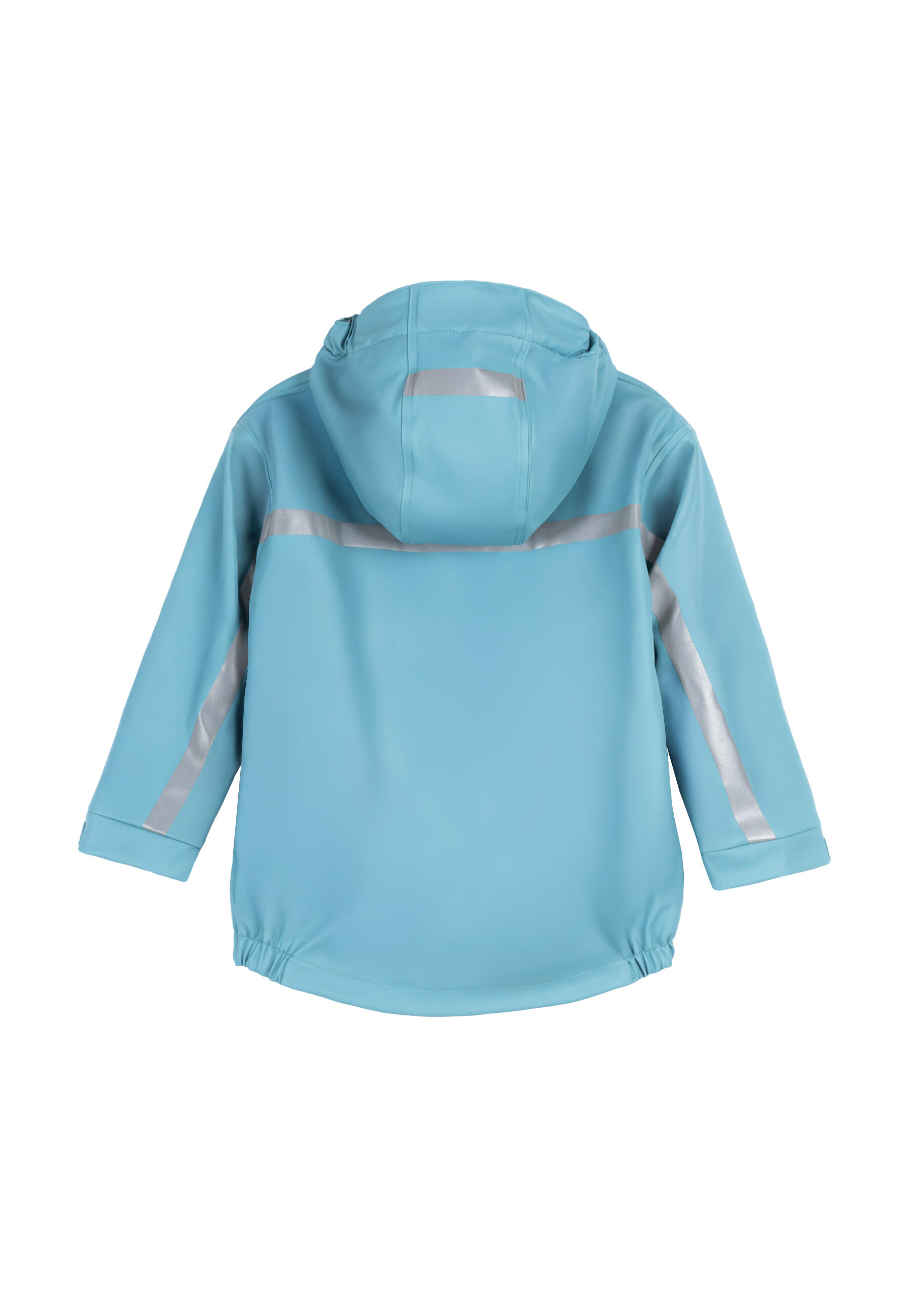 BMS gefütterte Regenjacke für Kinder mit Fleece 2/6
