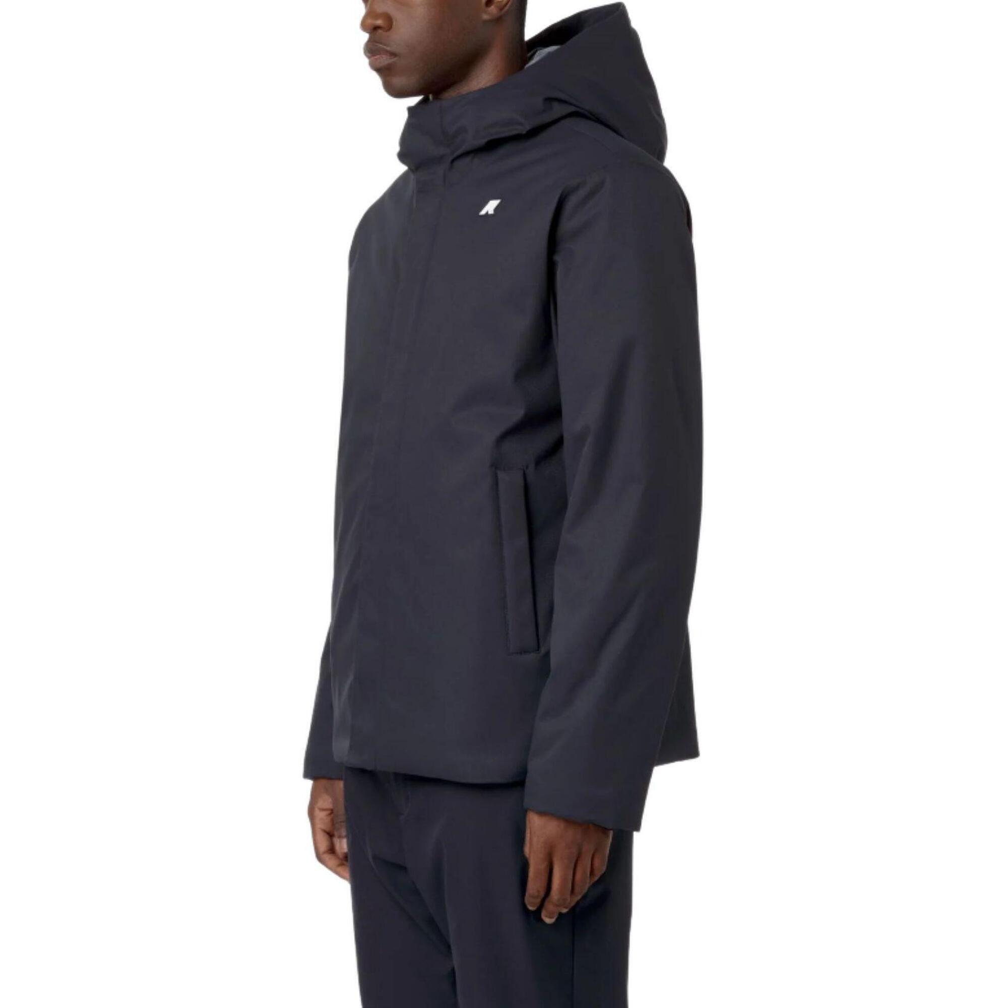 K-way - Giacca Uomo Jacko Twill Marmotta Impermeabile - Doudoune Synthétique - Bleu - Decathlon