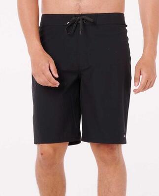 Heren boardshorts 21" sneldrogend met zak grijs gemêleerd