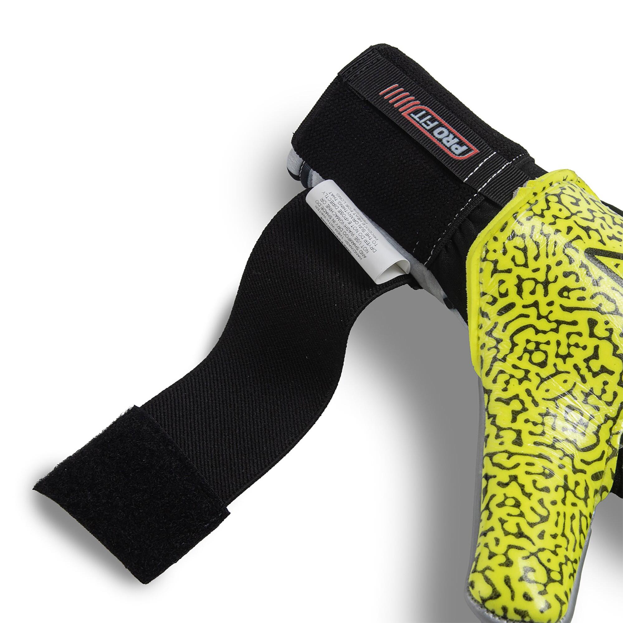 Guanto Da Portiere Adulto Rinat Kratos Sgr  Argento/giallo 5/6