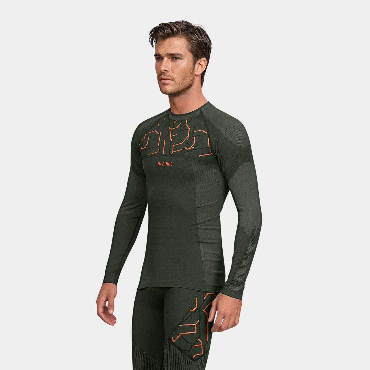 Conjunto de ropa interior térmica masculina Alpinus Tactical Gausdal Set 2/7
