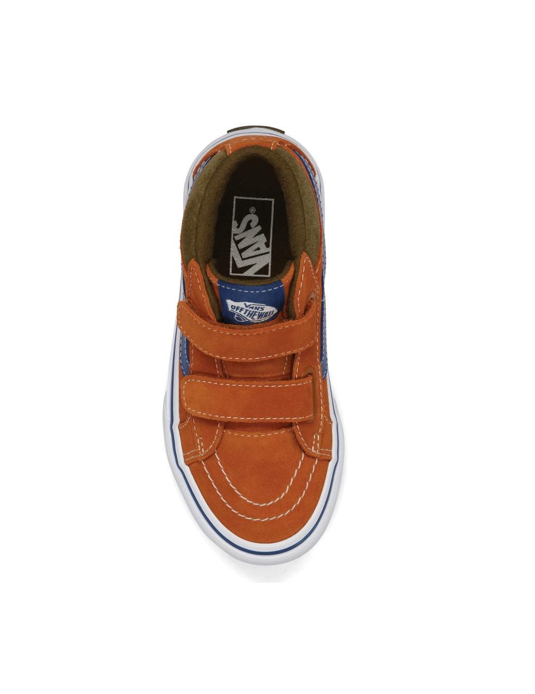 Chaussures pour hommes Vans Mte sk8 mi-resseue Marron 3/5
