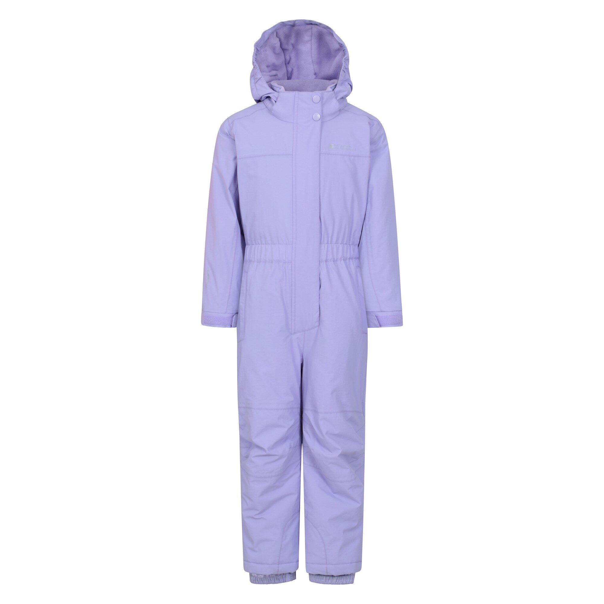 Mountain Warehouse - Mountain Warehouse Combinaison De Neige Enfant Cloud - Imperméable Et Chaude - Combinaison De Ski - Violet - 3 À 4 Ans - Decathlon