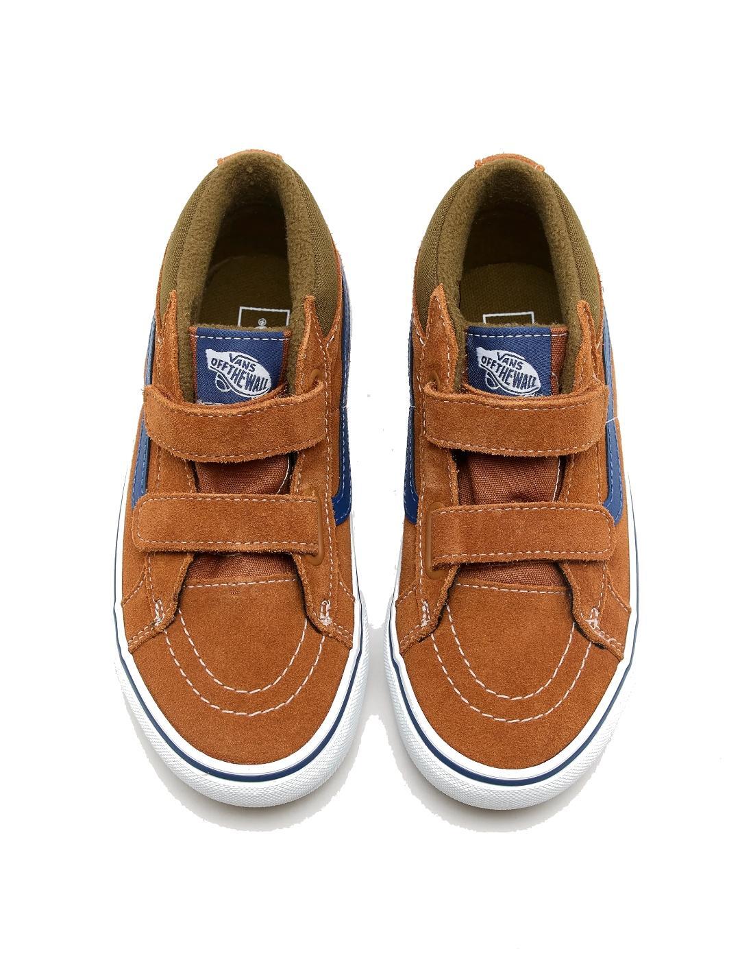 Chaussures pour hommes Vans Mte sk8 mi-resseue Marron 5/5