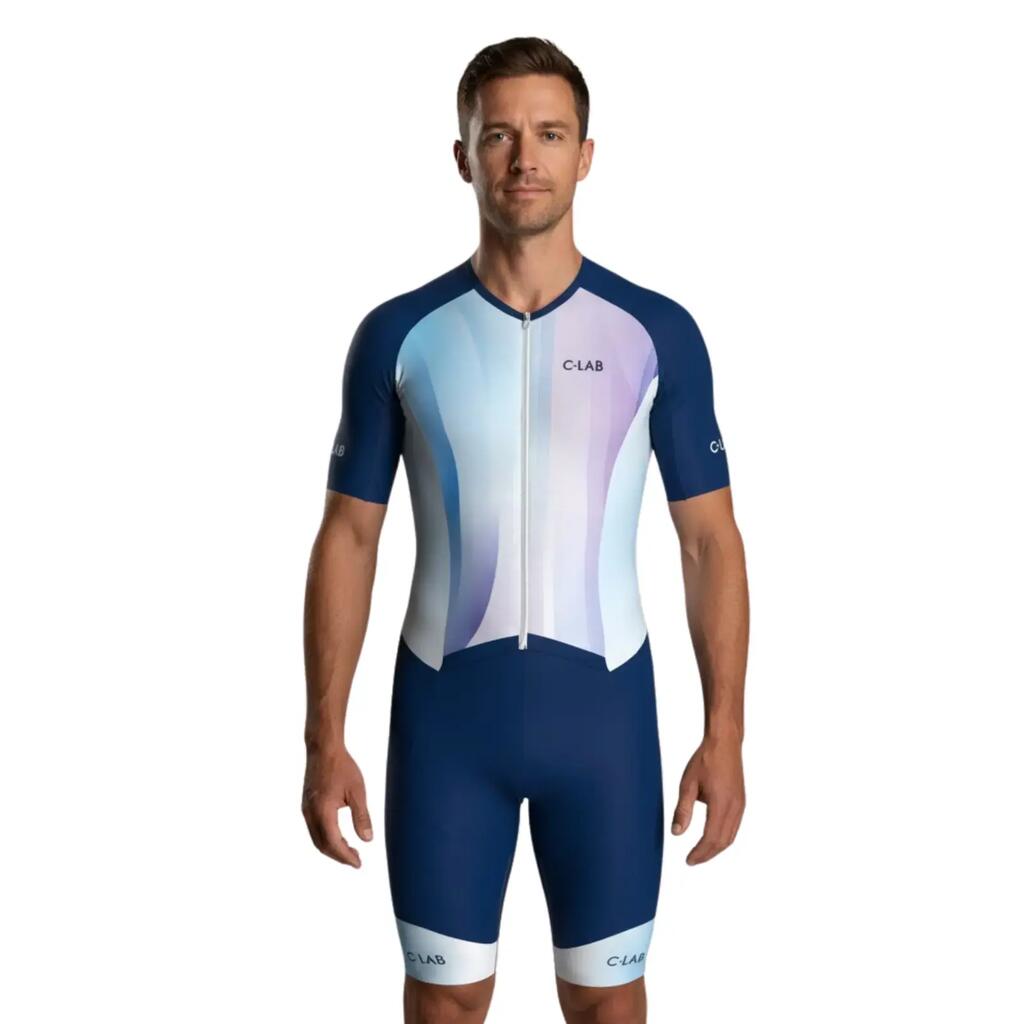Hyper Breathable Long Distance Trisuit - Blue