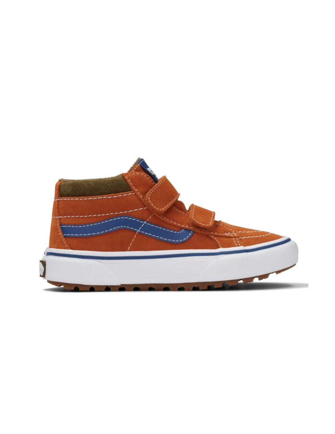 Chaussures pour hommes Vans Mte sk8 mi-resseue Marron 1/5