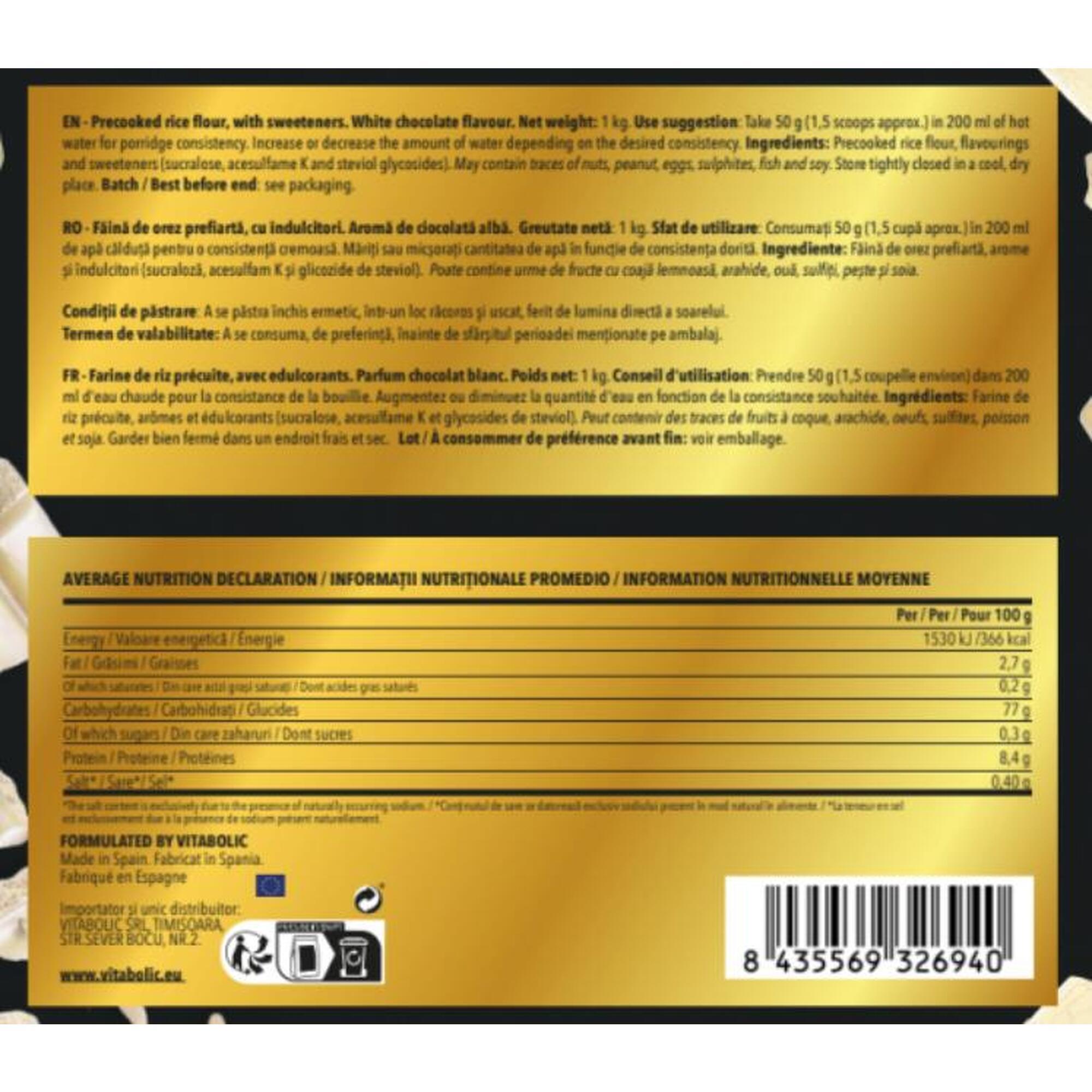 Faina de orez Creamy Instant Rice Stracciatella 1Kg