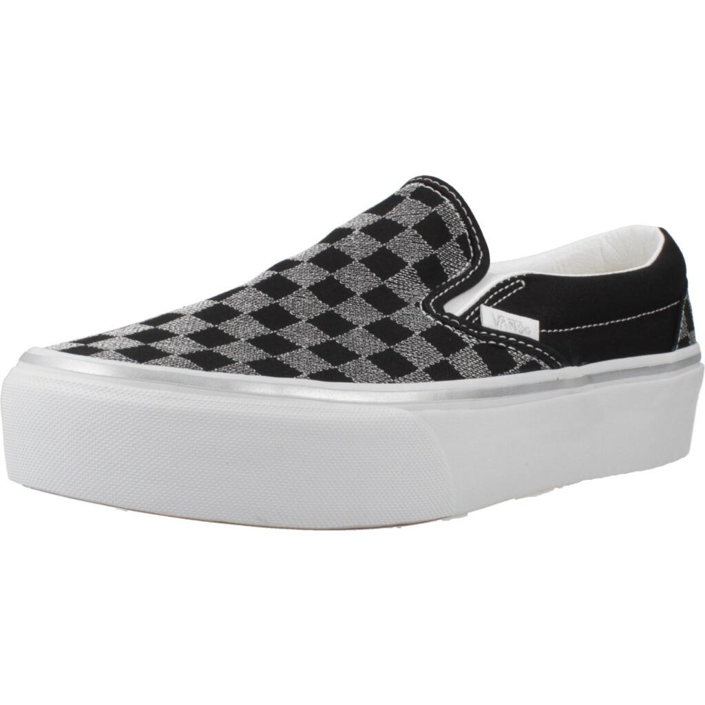 Vans - Baskets Vans Modèle Classic Slip-on Platform Couleur Noir - Chaussures De Sport - Noir - Decathlon