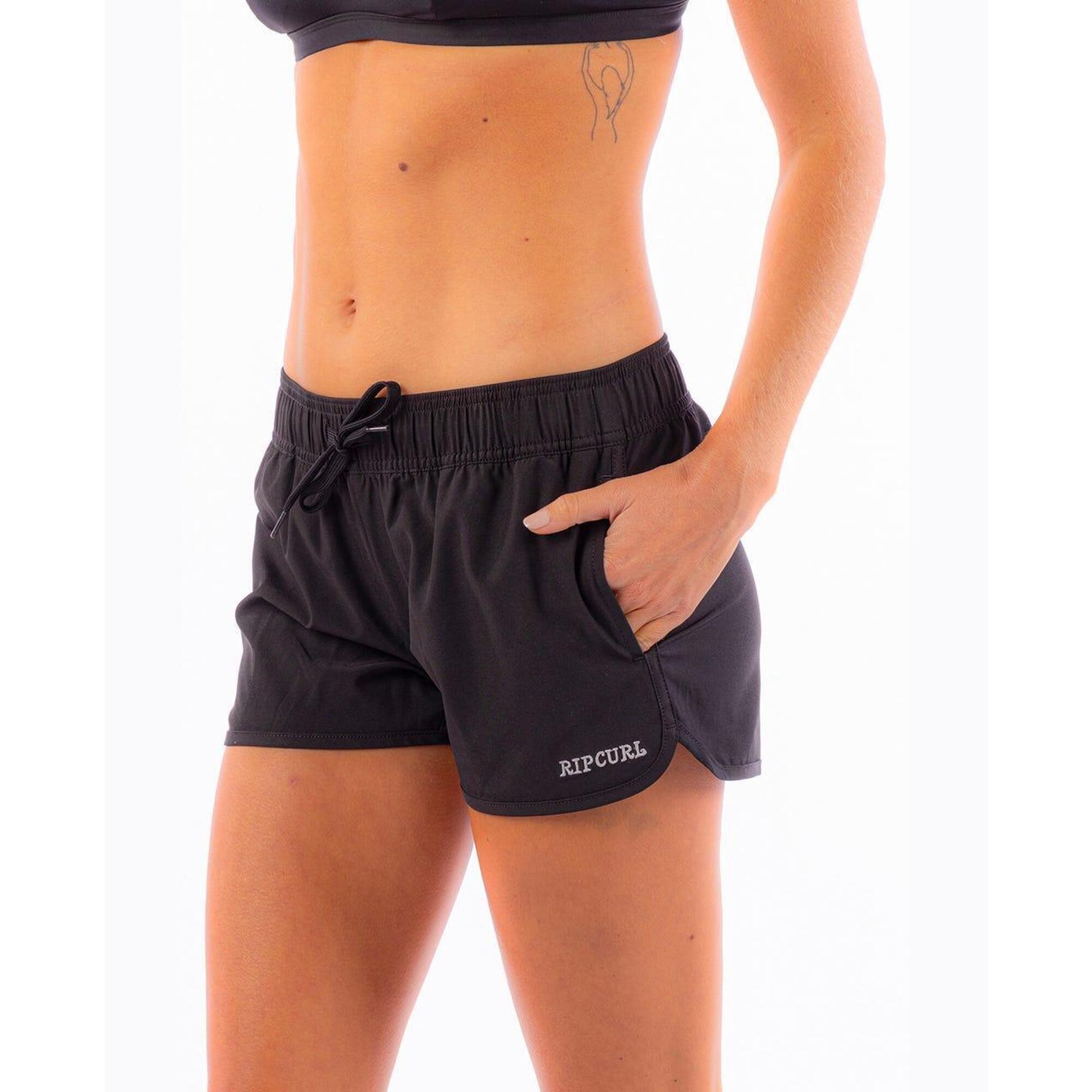 Rip Curl - Short De Bain Femme 3" Confortable Et Durable Noir - Short - Noir - Decathlon