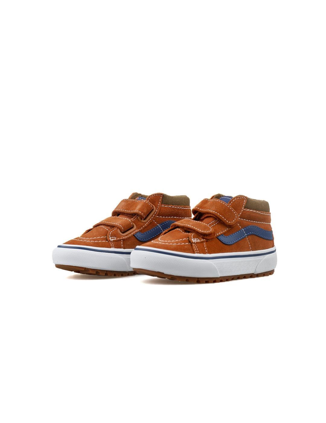 Chaussures pour hommes Vans Mte sk8 mi-resseue Marron 2/5