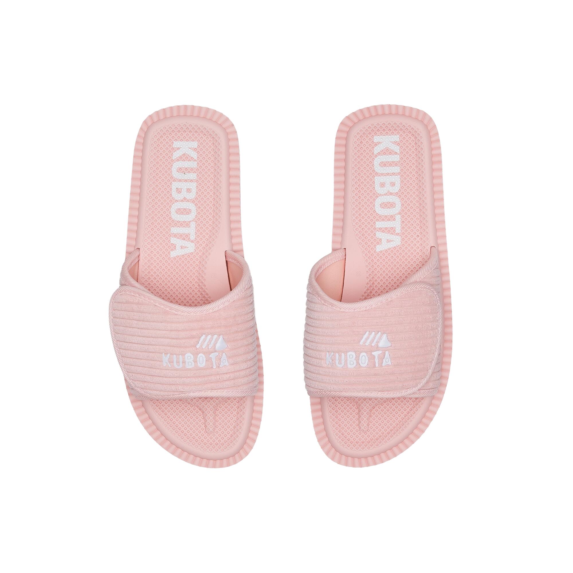 Kubota Cord Claquettes à scratch Femme Chaussures 2/6