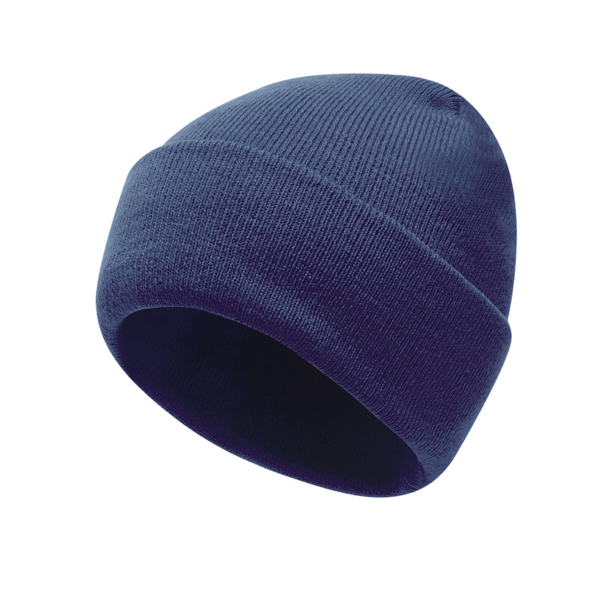 Standout Adults/Unisex Axton Cuffed Beanie (Navy) 1/4