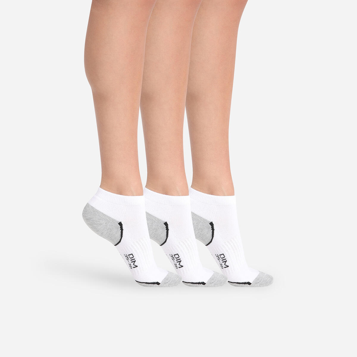 Conjunto de 3 Pares de Meias femininas DIM Impact Léger Sport 2/2