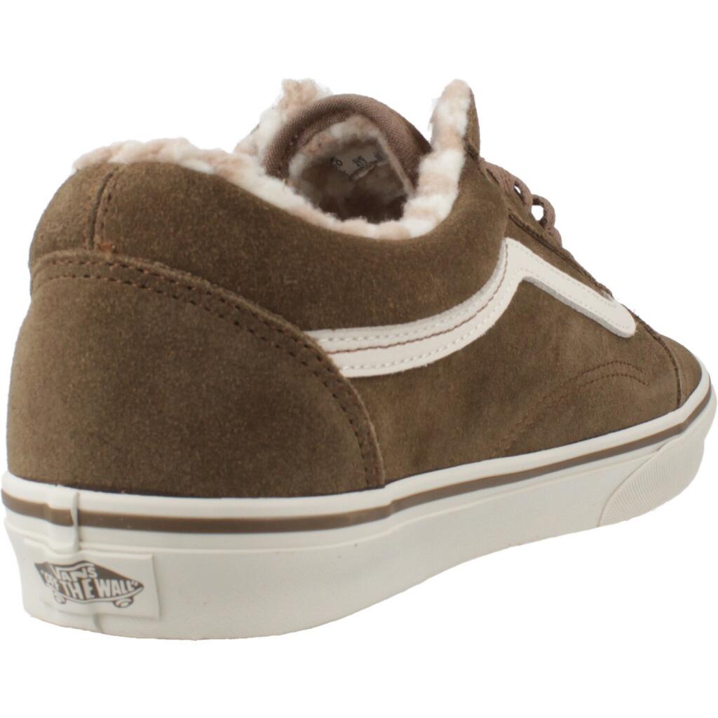 Baskets Vans Modèle Old Skool Couleur Marron 3/5