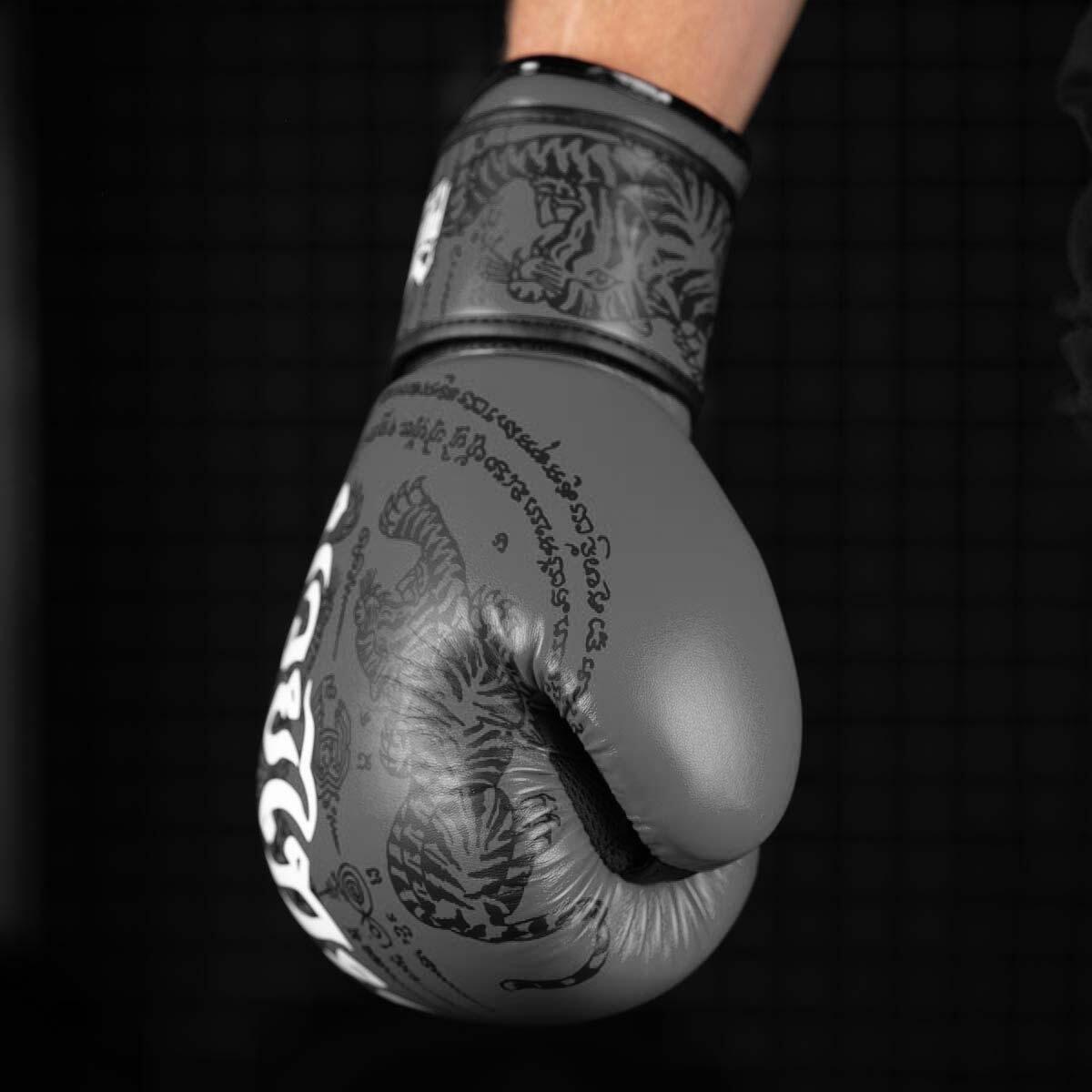Phantom Gants de Boxe Muay Thaï Gris 16OZ 13/13