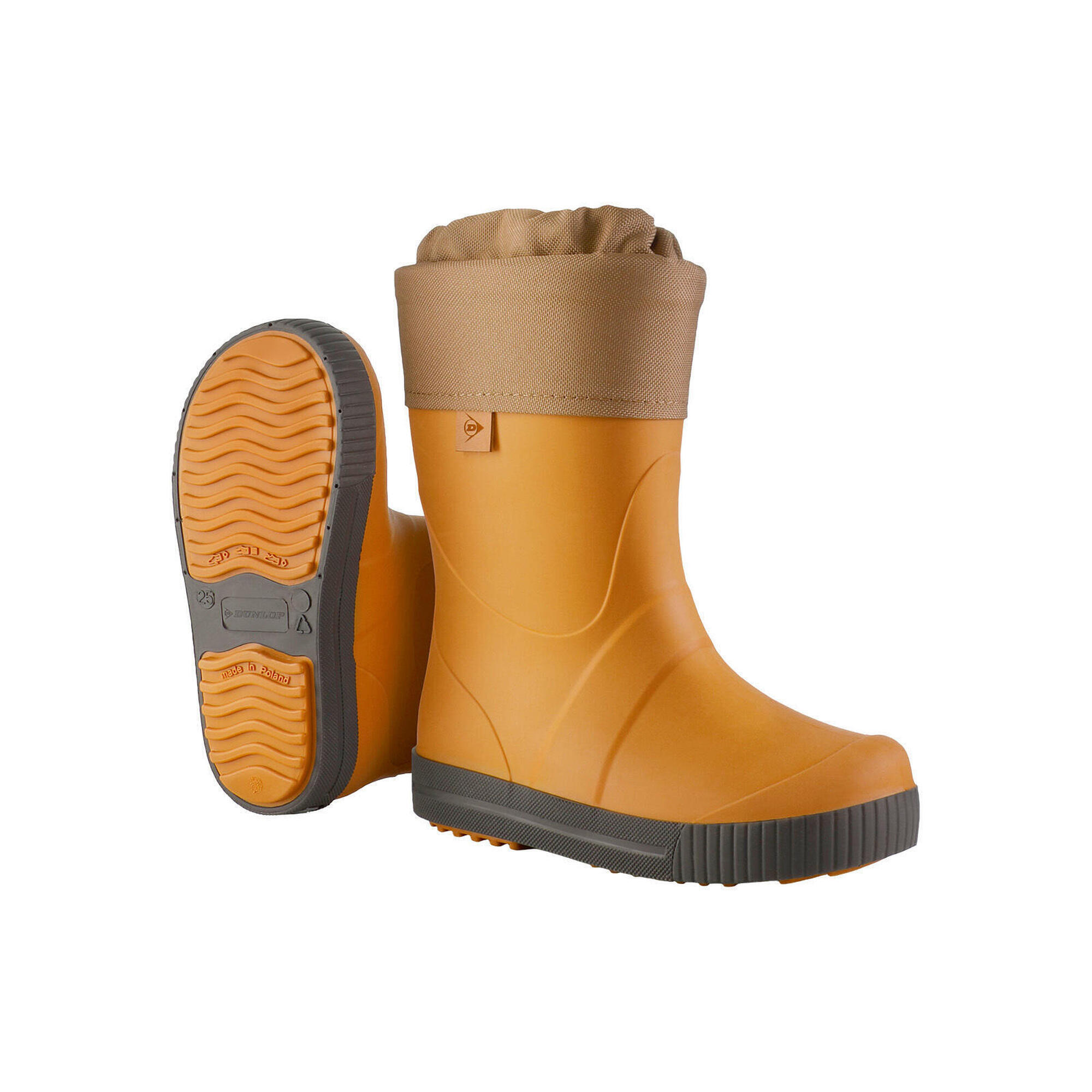 Dunlop - Dunlop Bottes - Bottes D'Écurie - Beige - Decathlon