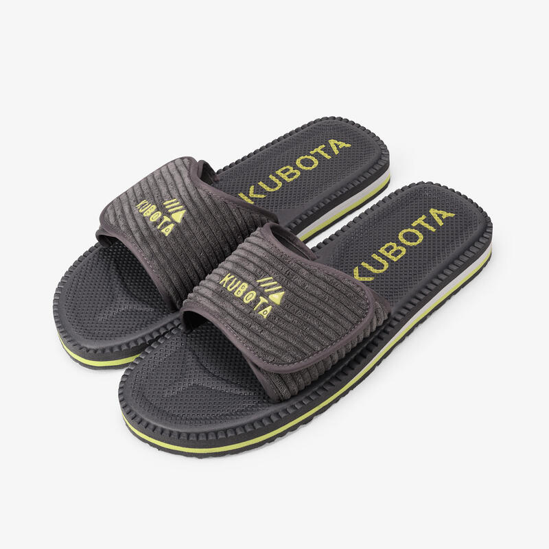 kubota-cord-claquettes-scratch-homme-chaussures-kubota-decathlon