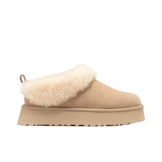 Bottines Plates Femme Ugg W Tazzelle Beige