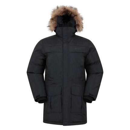 Doudoune en Duvet de Randonnée Homme Imperméable Capuche, Antarctic Extreme