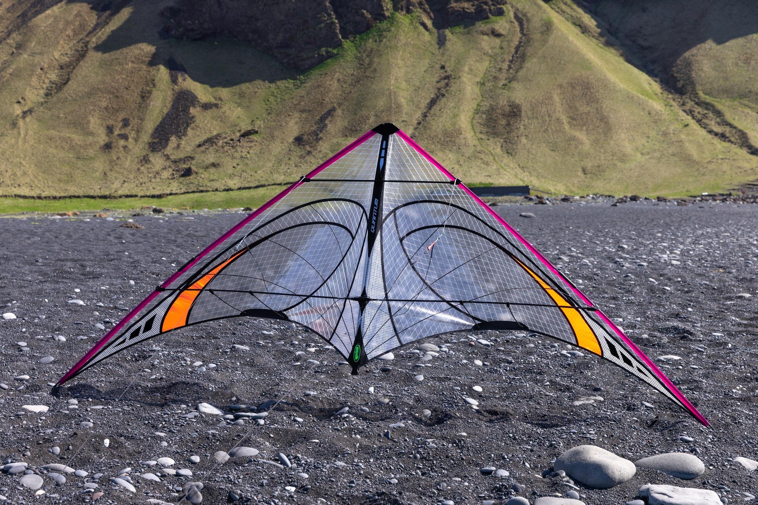 Pipa acrobática Prism Quantum 2.0 Mylar Laranja - Rosa QUAMOP Laranja 221 cm 4/6