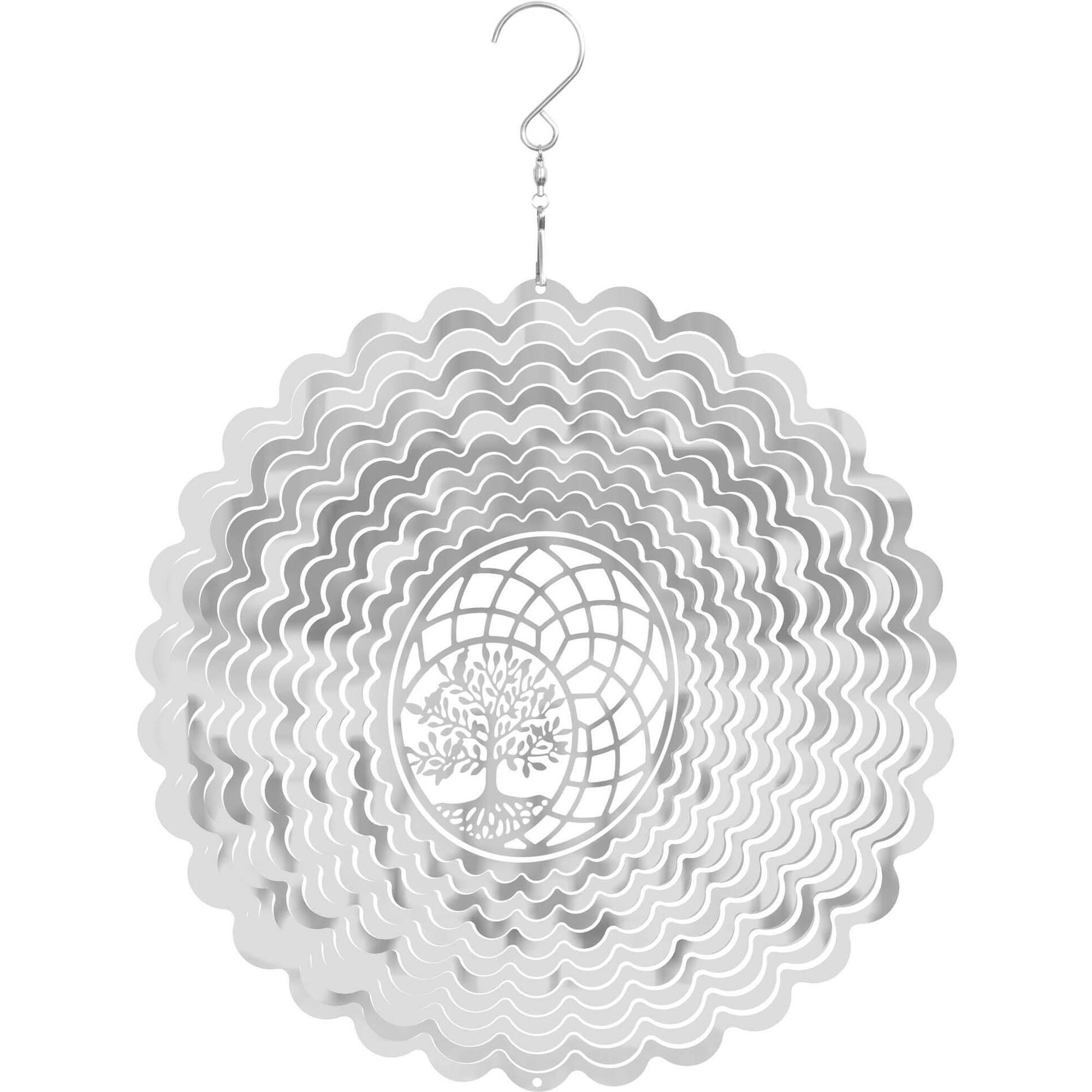 Hq - Girouette Hq Metal Hanging Wind Spinner 3d Tree Of Life 110262 Métal 25 X 33 Cm - Aire De Jeu - Taille Unique - Decathlon