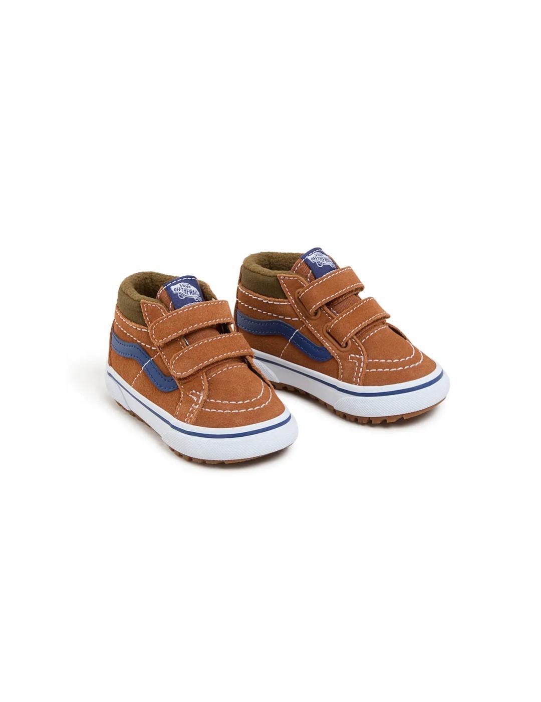 Chaussures pour garçon Vans Mte sk8 mi réédition Marron. 2/5